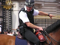 Mounted policeman